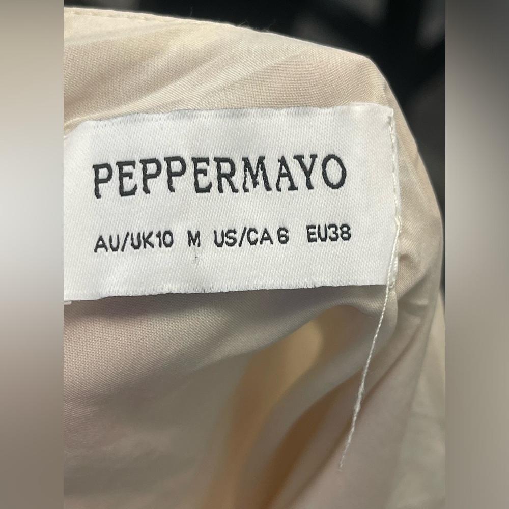 Peppermayo California halter Maxi Dress - Deep Sea Bloom US 6 - Picture 5 of 9